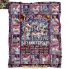Baltimore Orioles 71st Anniversary 1954-2025 Baseball Fleece Blanket Quilt
