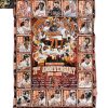 Baltimore Orioles 71st Anniversary 1954 2025 MLB Fleece Blanket Quilt