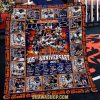 Baltimore Orioles 71st Anniversary 1954-2025 Baseball Fleece Blanket Quilt