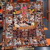 Denver Broncos 65th Anniversary 1960-2025 Football Fleece Blanket Quilt