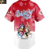 Cincinnati Reds 2025 Bluey MLB Game Night Christmas Baseball Jersey