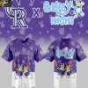 Cleveland Guardians 2025 Bluey MLB Game Night Christmas Baseball Jersey Cleveland Guardians 2025 Bluey MLB Game Night Christmas Baseball Jersey