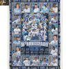 Kansas City Royals 56th Anniversary 1969 2025 MLB Fleece Blanket Quilt