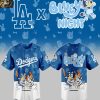 Los Angeles Angels 2025 Bluey MLB Game Night Christmas  Baseball Jersey