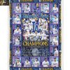 Los Angeles Dodgers World Series Champions 2025 MLB Fleece Blanket Quilt