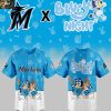 Los Angeles Dodgers 2025 Bluey MLB Game Night Christmas Baseball Jersey Los Angeles Dodgers 2025 Bluey MLB Game Night Christmas Baseball Jersey