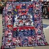 New York Mets 63rd Anniversary 1962-2025 Baseball Fleece Blanket Quilt