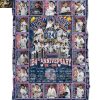 Piistburgh Pirates 138th Anniversary 1887-2025 MLB Fleece Blanket Quilt