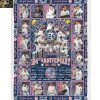 New York Yankees 124th Anniversary 1901 2025 MLB Fleece Blanket Quilt