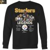 Pittsburgh Steelers Jack Lambert Troy Polamalu Joe Greene Legends T Shirt
