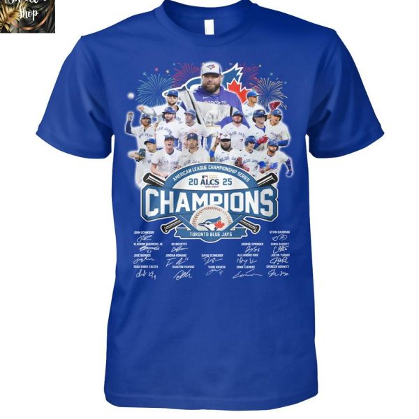 Toronto Blue Jays 2025 Road To World Series Champions T-Shirt