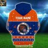 Chicago Bears Chicago Cubs NFL x MLB Merry Christmas Hoodie T Shirt