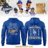 LA Dodgers 2025 World Series Champions Locker Room Hoodie T Shirt
