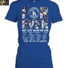 Los Angeles Dodgers Back To Back World Series Champions 2025 T Shirt
