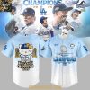 Los Angeles Dodgers Hello Kitty 2025 World Series Champions Baseball Jersey