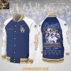 Los Angeles Dodgers Back To World Series Champions 2024-2025 Baseball Jacket