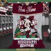 LSU Tigers Mickey Merry Christmas 2025 Fleece Blanket Quilt
