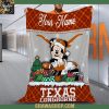 Texas A&M Aggies Mickey Merry Christmas 2025 Fleece Blanket Quilt